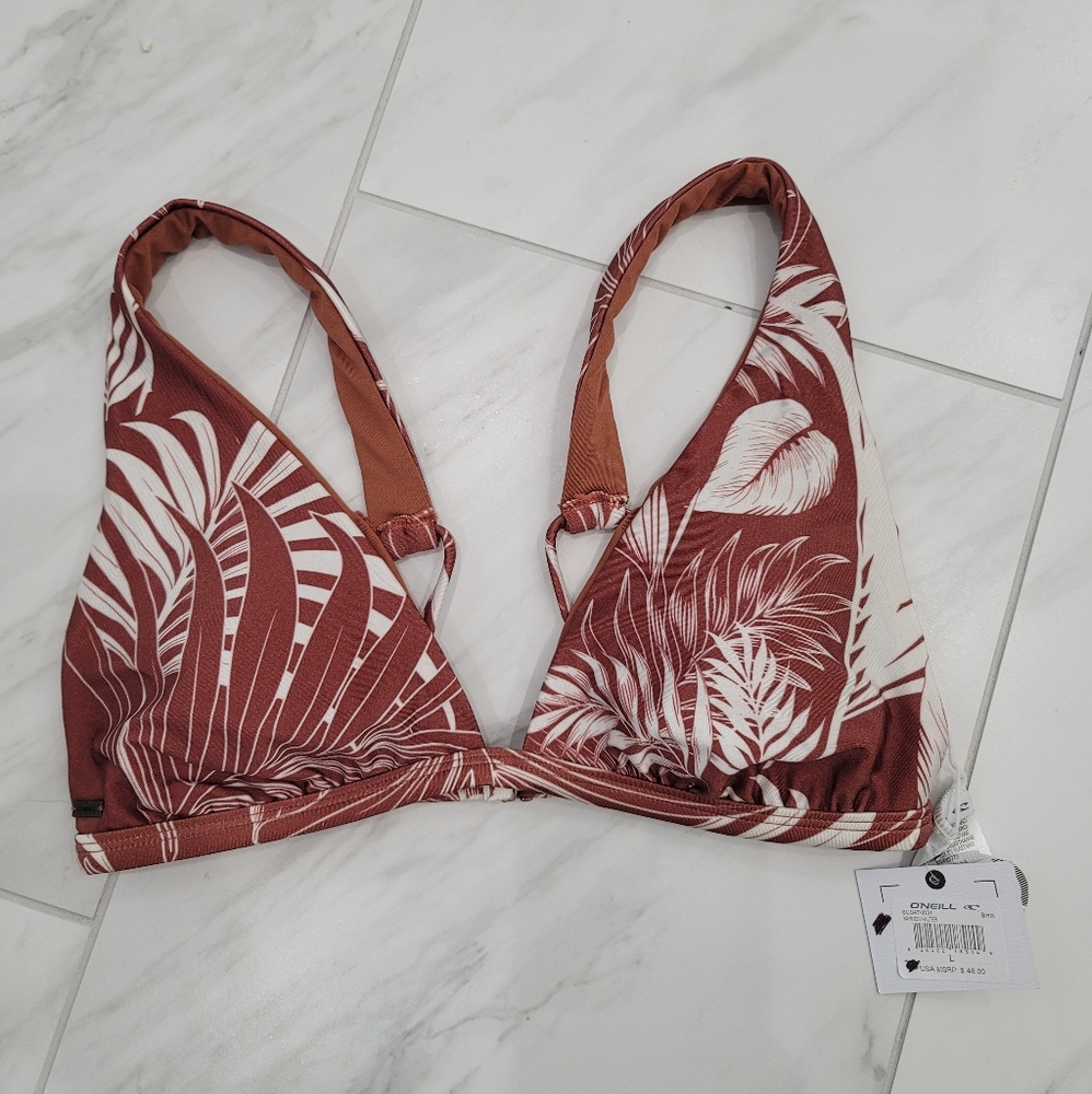 O'Neill Women's Bikini Top Size Large New With Tags Size L